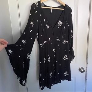 Free People Black Dress